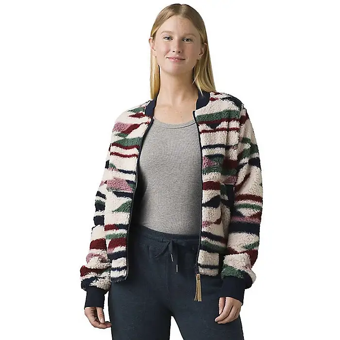 PRANA Polar Escape Bomber 毛绒夹克外套