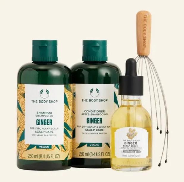 The Body Shop  生姜洗护套装