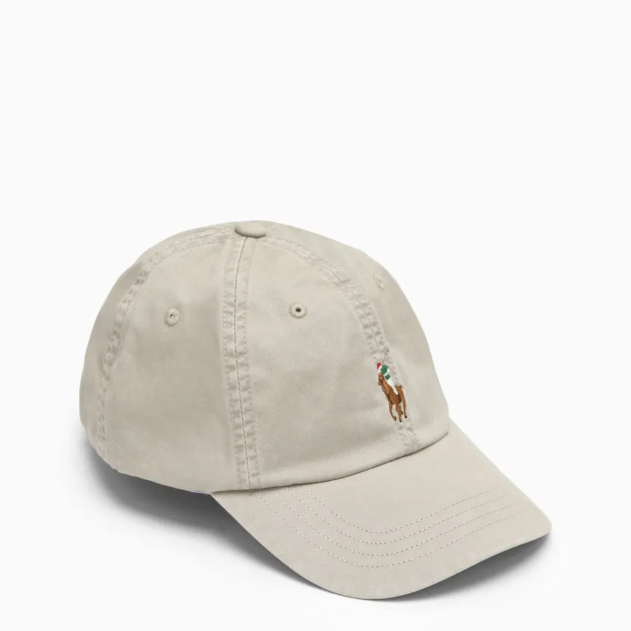 Polo Ralph Lauren  米白小马棒球帽