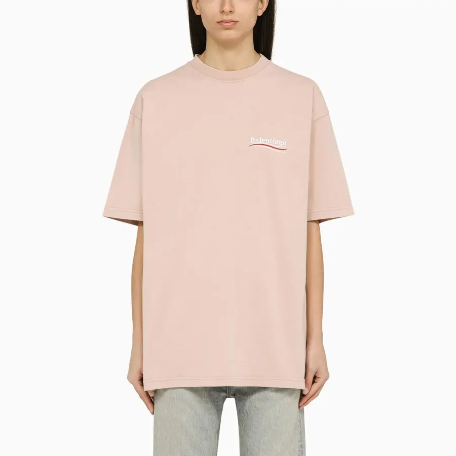 Balenciaga 粉色可乐T恤