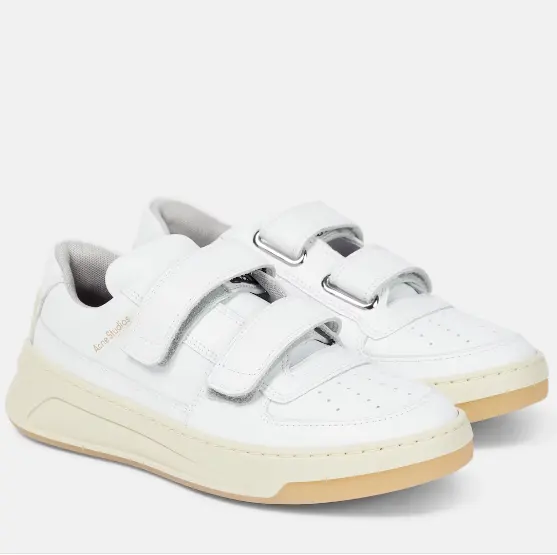 澳站定价优势！Acne Studios Steffey 魔术贴小白鞋