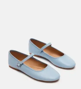Steve Madden 淡蓝色平底鞋