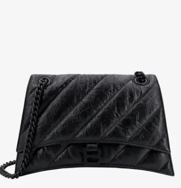 BALENCIAGA CRUSH 黑色沙漏包