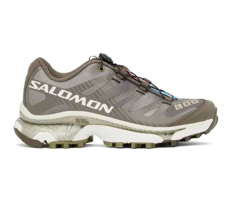 SALOMON 棕色 XT-4 OG Aurora Borealis 运动鞋