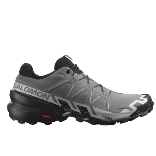 SALOMON 男士灰黑 Speedcross 6 运动鞋