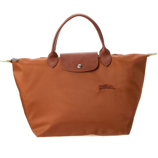 Longchamp 珑骧 Le Pliage Green 托特包 干邑色