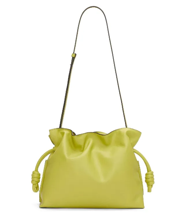 Loewe 柠檬黄 Flamenco 福袋包