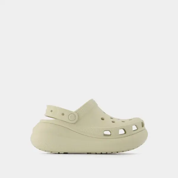 CROCS Classic Crush 骨白泡芙洞洞鞋
