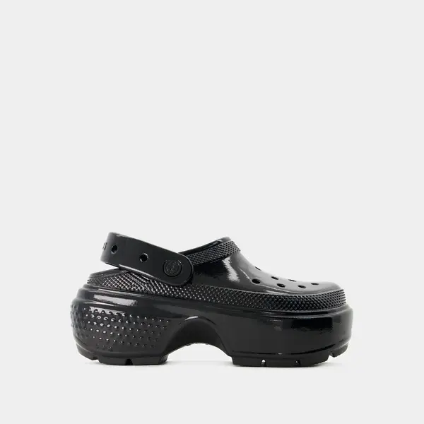 CROCS Stomp 雪屋亮面洞洞鞋