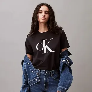 Calvin Klein Monogram Logo 圆领T恤