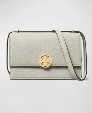 Tory Burch Miller 翻盖皮革单肩包