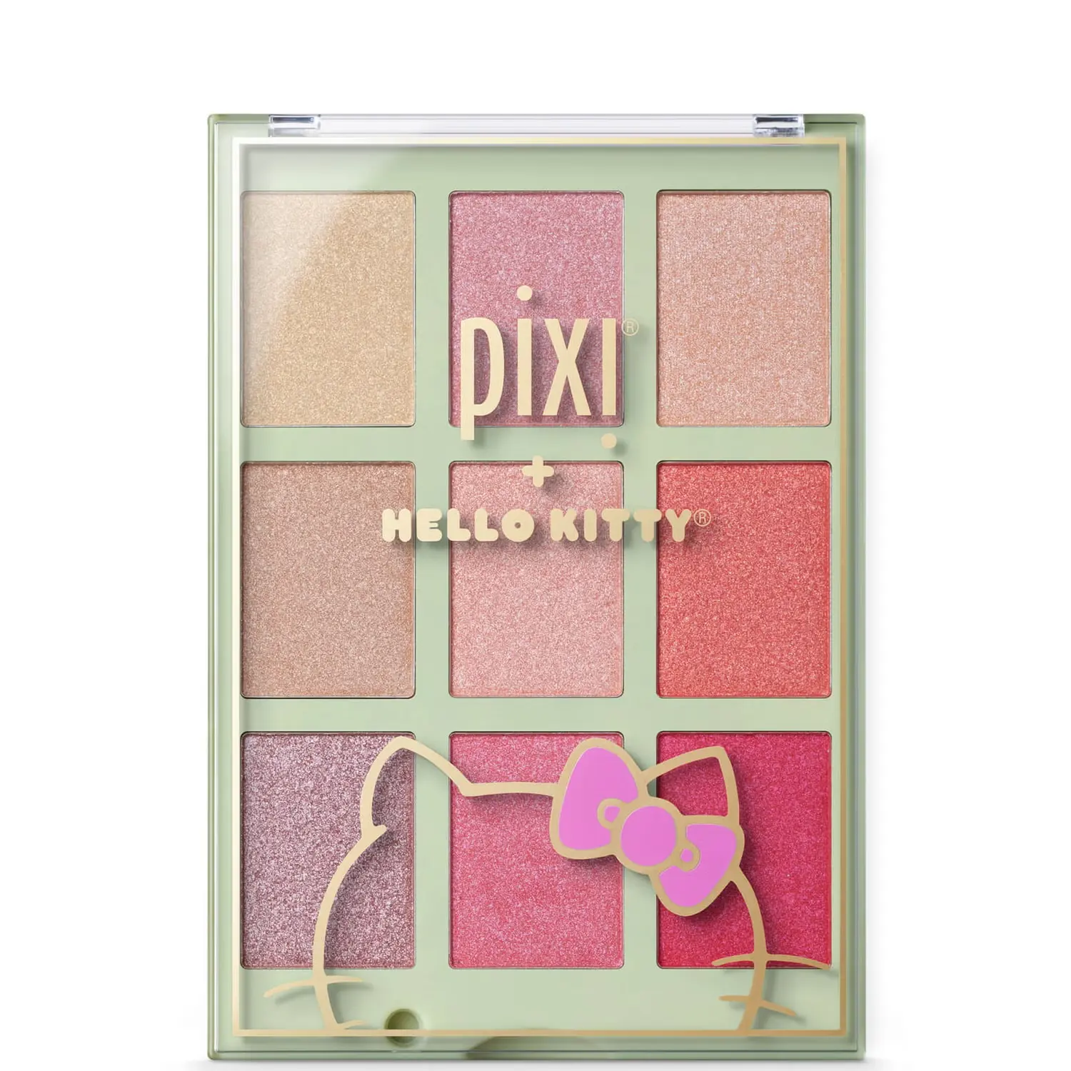 买1送1！PIXI X Hello Kitty 9色眼影盘