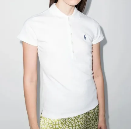 Polo Ralph Lauren Julie logo刺绣polo衫