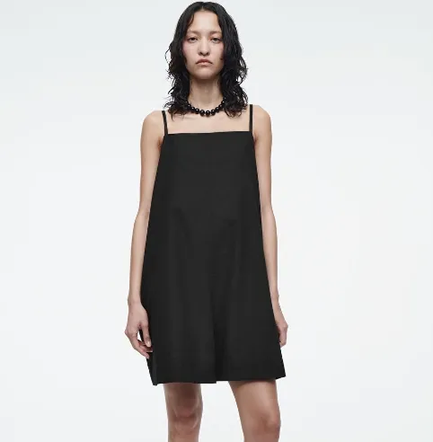 COS SQUARE-NECK PLAYSUIT 连体裤