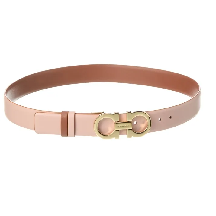 Ferragamo 菲拉格慕 Gancini 双面可调节皮带