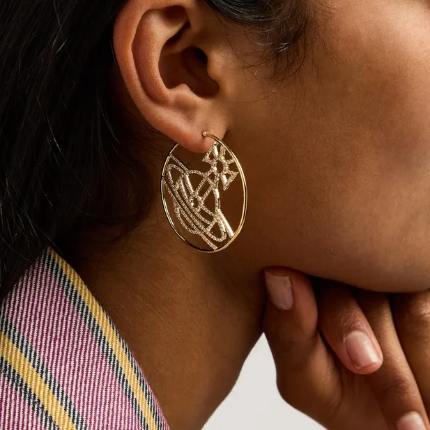 Vivienne Westwood 西太后 Eloisa 土星耳环