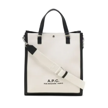 A.P.C. Logo印花托特包