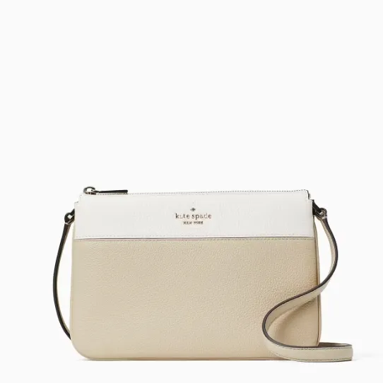 Kate Spade Leila 拼色斜挎包