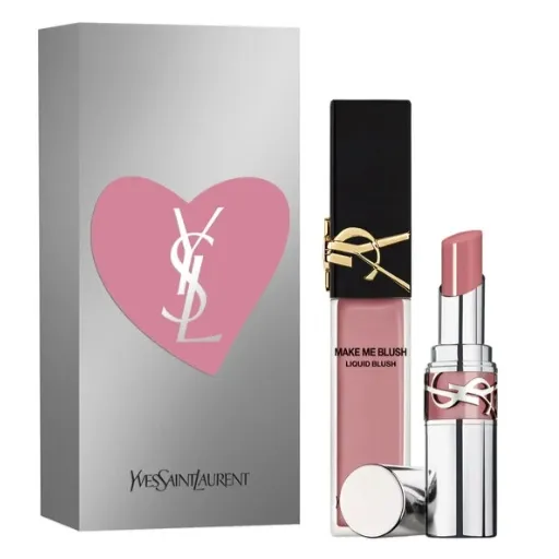 YSL 圣罗兰腮红+唇膏2件套