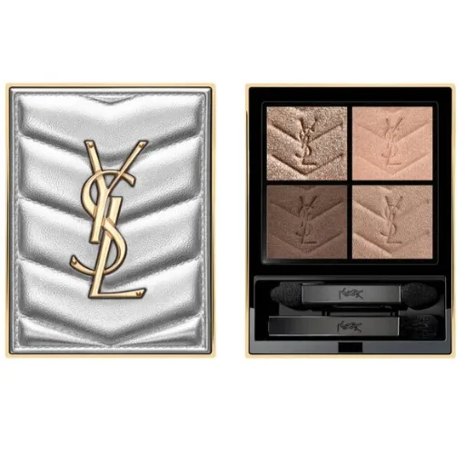 YSL 圣罗兰银色皮革眼影