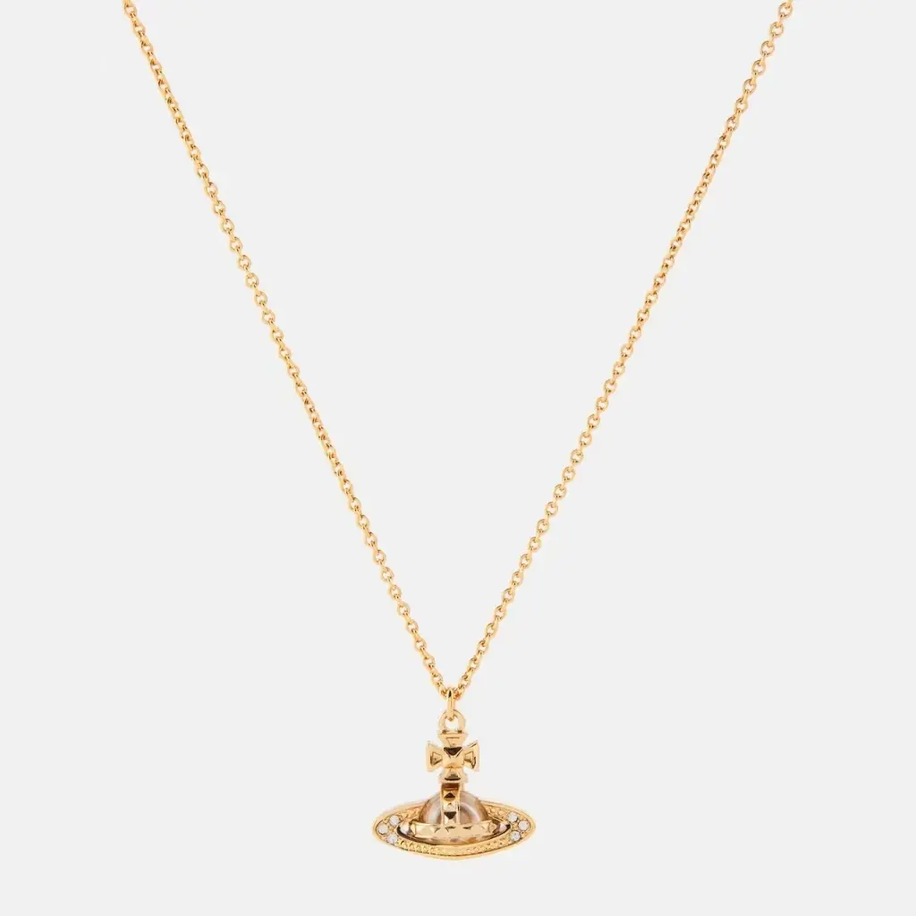 Vivienne Westwood 西太后 Pina 土星徽标项链
