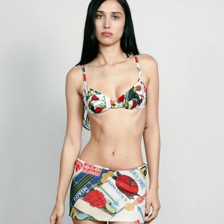 Miaou BAMBI 吊带印花上衣