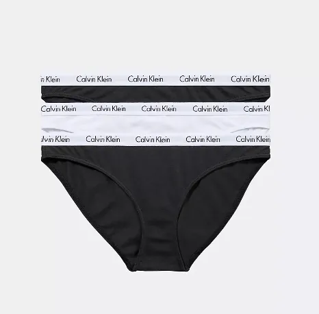 Calvin Klein Carousel Logo Cotton 女士内裤3件装