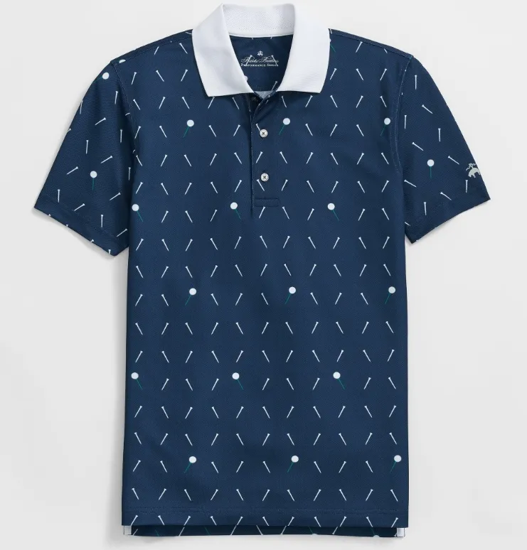 Brooks Brothers 高尔夫印花 Polo 衫
