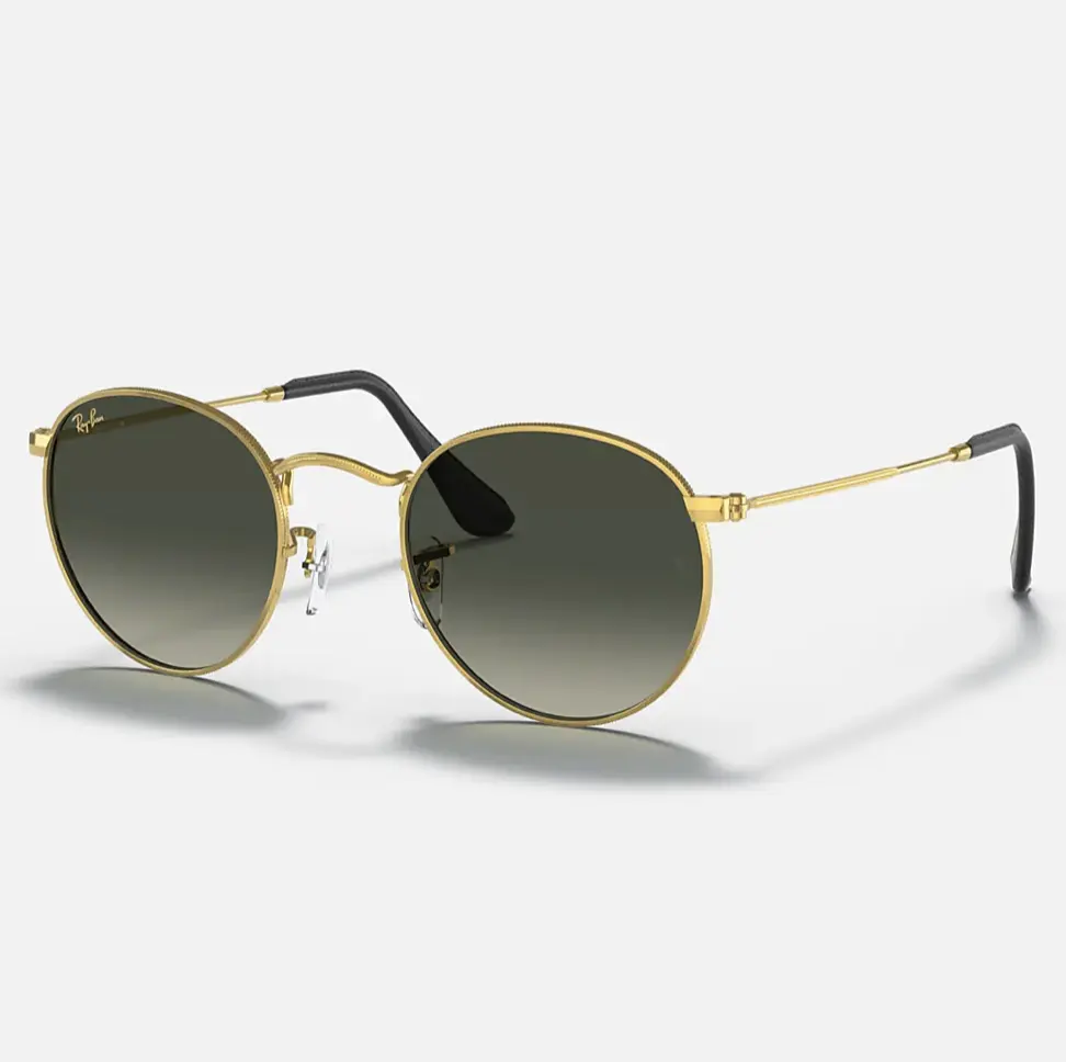Ray-Ban 圆形金属墨镜