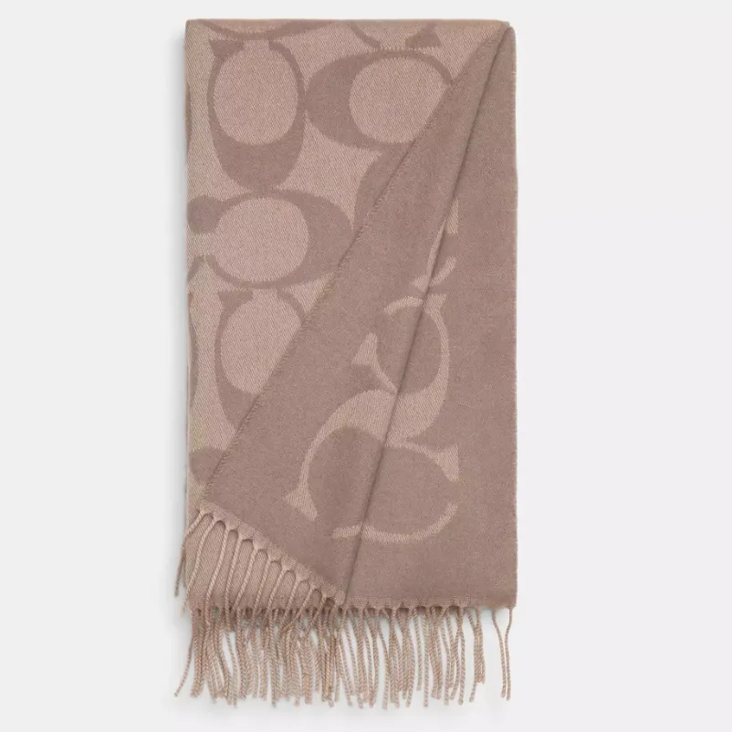 多色可选！Coach 蔻驰老花围巾