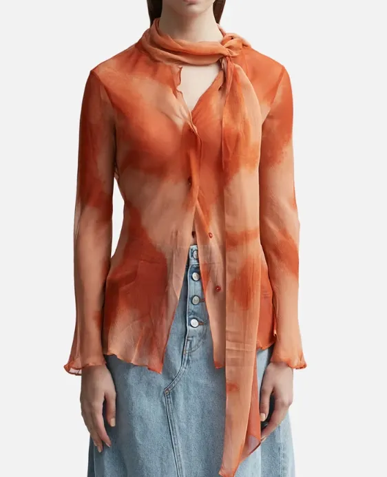 断码捡漏！ACNE STUDIOS 绉纱衬衫