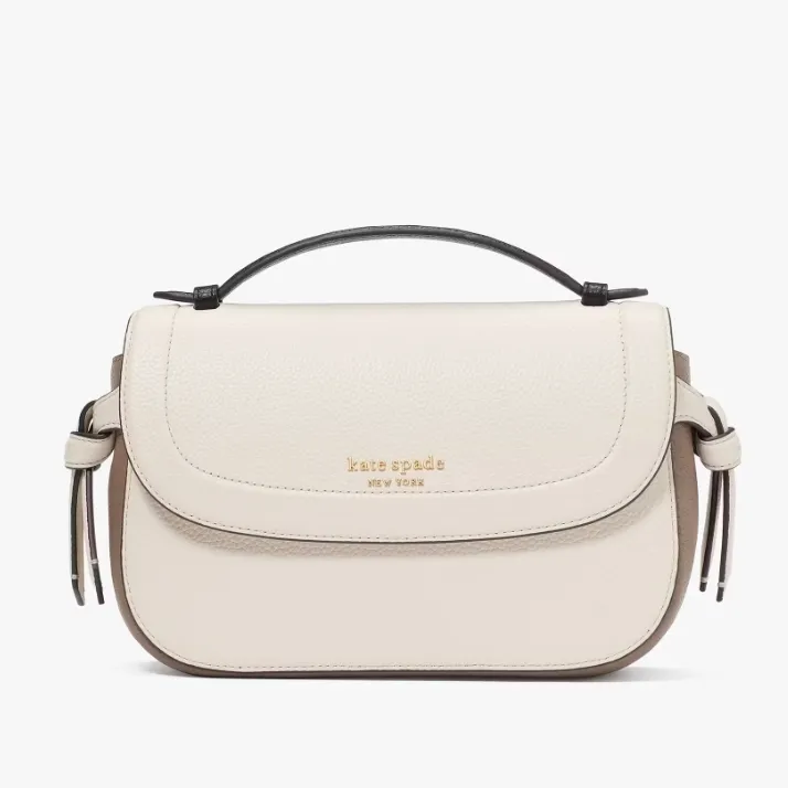 Kate Spade Knott 手提斜跨白色包包