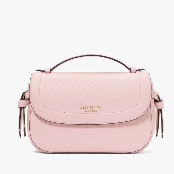 Kate Spade Knott 手提斜跨粉色包包