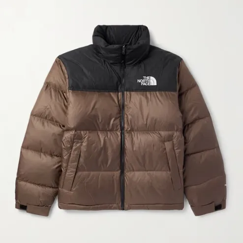 车银优同款 THE NORTH FACE 北面 1996 Retro Nuptse 棕色羽绒服