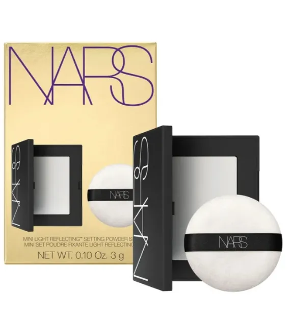 NARS MINI 大白饼+粉扑套装