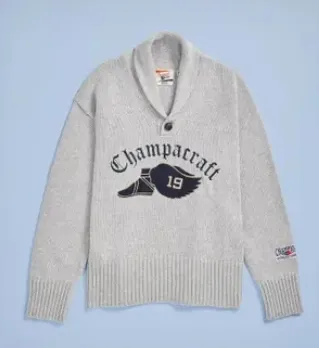Champion 披肩领男士毛衣