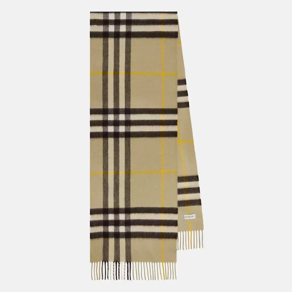 BURBERRY 巴宝莉经典格纹围巾