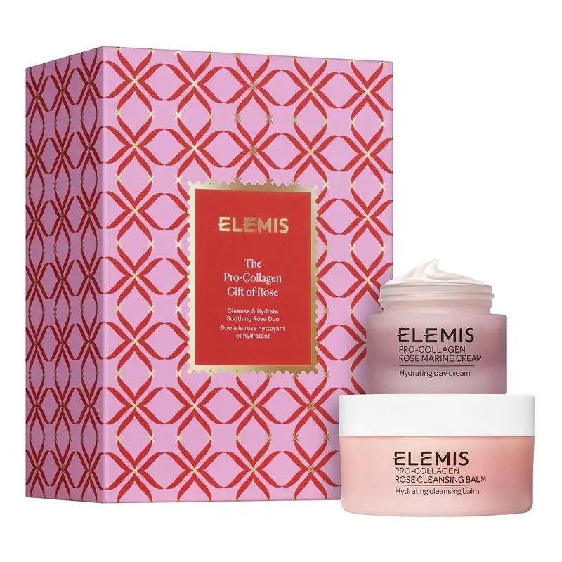 ELEMIS 艾丽美 骨胶原玫瑰卸妆膏面霜套装