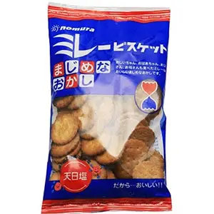 蔡文静推荐！NOMURA野村 全麦粗粮健康饼干天然盐小饼干 130g