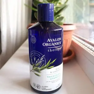 四瓶包邮包税！Avalon Organics 生物素B群厚发洗发水