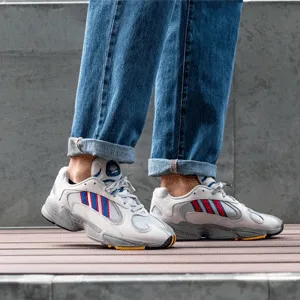 ADIDAS阿迪达斯ORIGINALS Yung 1红蓝鸳鸯中性款鞋