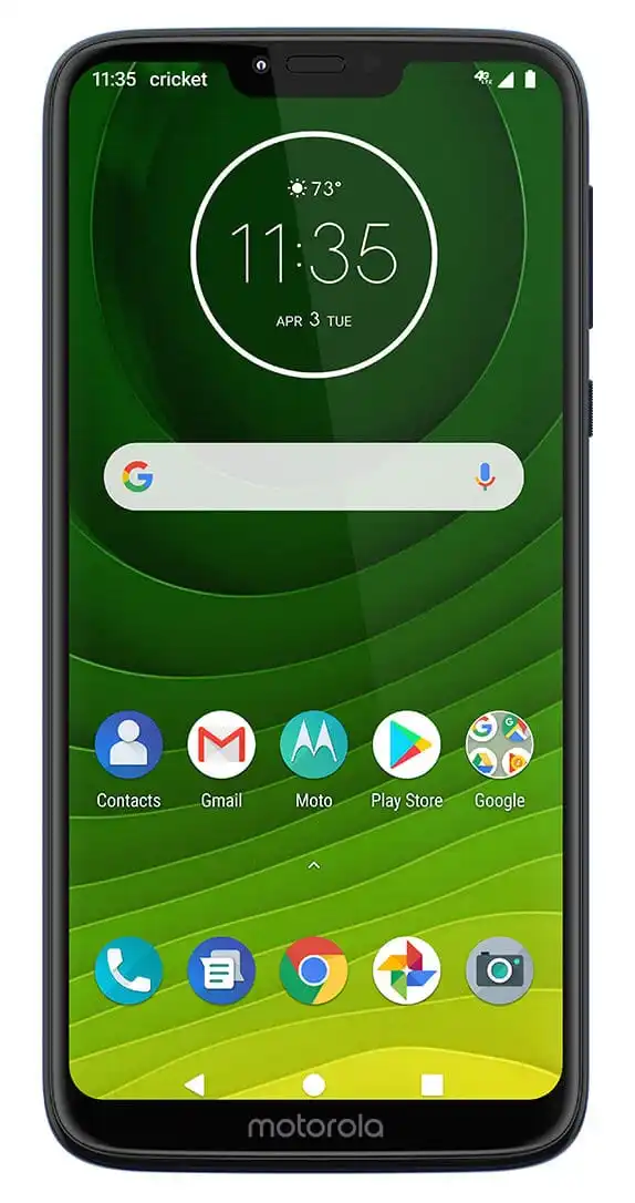 Cricket Wireless 32GB Moto G7 Supra + 30-Day Prepaid Unlimited Plan w/ Port-In