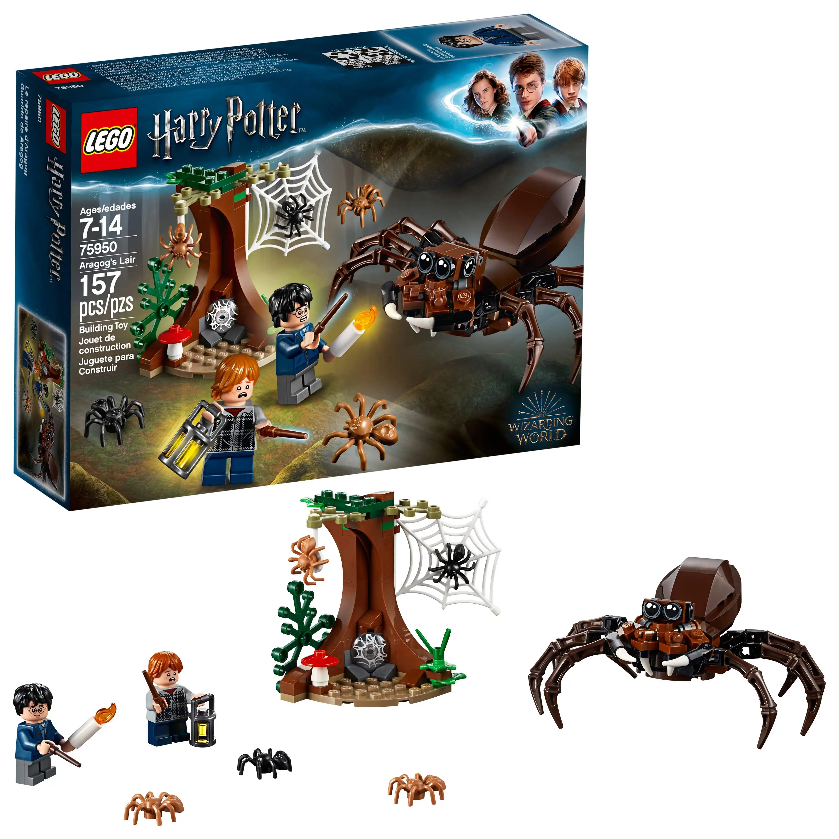 LEGO Harry Potter and The Chamber of Secrets Aragog's Lair