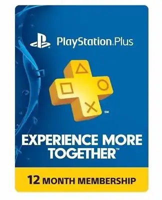 12-Month Sony PlayStation Plus Membership (Physical Card)