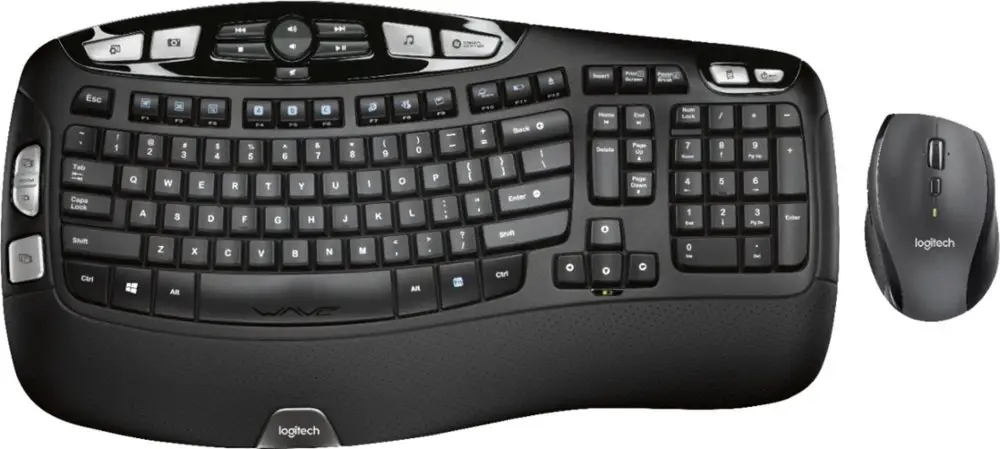 Logitech MK570 Comfort Wave Wireless Keyboard & Mouse