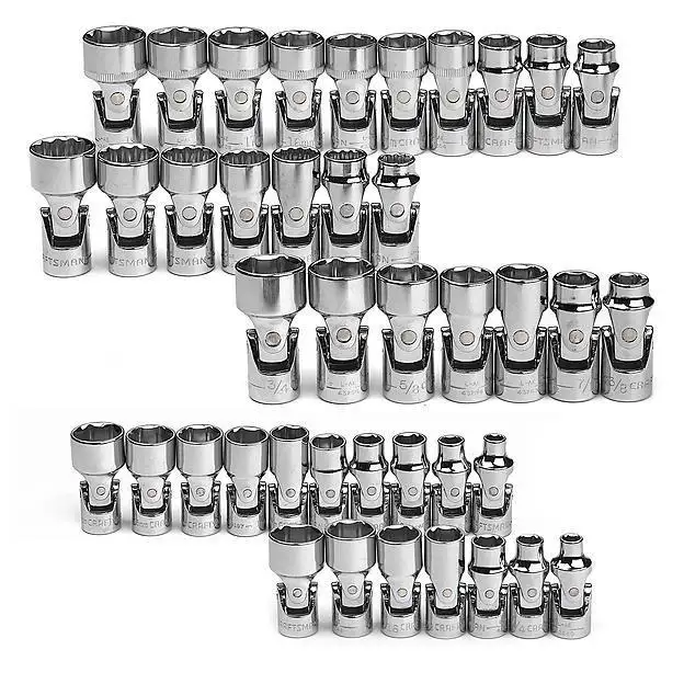 Sears Craftsman 42 piece flex sockets (3/8 and 1/4 inch drive) $127.99, $100 back in SYW points free shipping