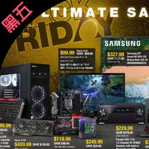 Newegg 2022 Black Friday黑五促销海报出炉