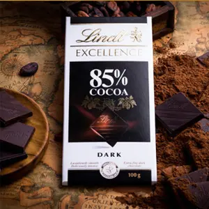 Lindt瑞士莲 85%特级排装黑巧克力 100g*20个装