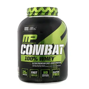 一件免邮！MusclePharm肌肉科技战斗100%乳清蛋白2.2kg 多口味