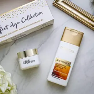 L'Oréal Paris巴黎欧莱雅 精致臻颜套装 洁面200ml+日霜50ml